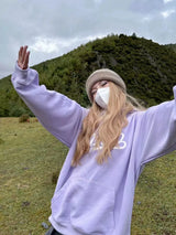 2024 New American Retro Ins Velvet Printed Hooded Sweatshirt Winter Warm Men and Women Personalized Y2K Street Hoodie Top