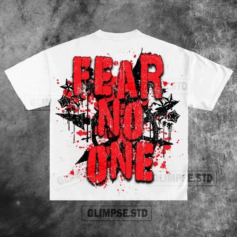 Y2K Trapcore T-Shirt – Money Bag Flame Print Urban Style