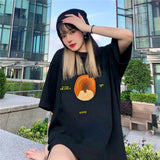 Sadcore Oversized shirt – Frog Drift Fashion Streetwear Kanye West Loose Oversized Jes