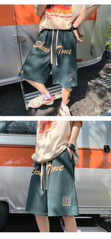 fashion basketball men shorts sports running gym pants summer casual man pants korean fashion mens clothing daily sweatpants unique joggers style 4285