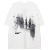 Vaporwave Graphic tee – Hip Hop Graffiti Printed Short Sleeved Retro American T Shir