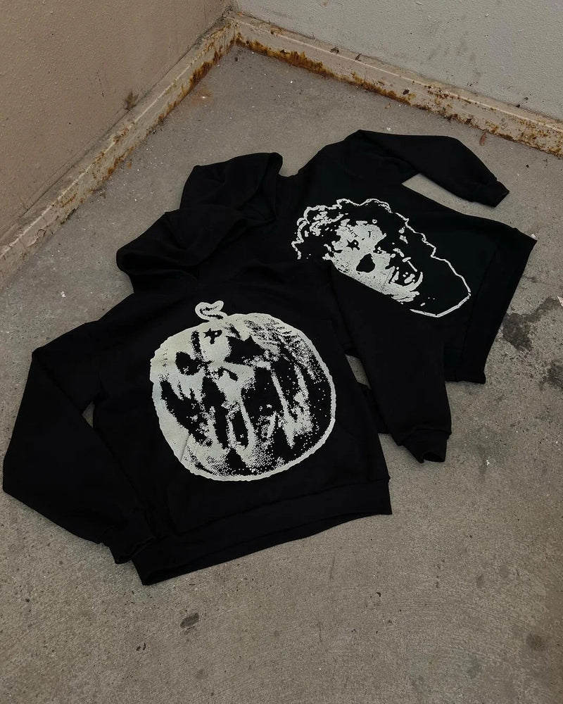 y2k flame knit sweater in soft cotton blend for fashion-forward fall wardrobes, ideal for men’s fashion and seasonal streetwe