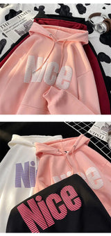 American Spring And Autumn Trendy Men And Women Hip Hop Retro Letter P