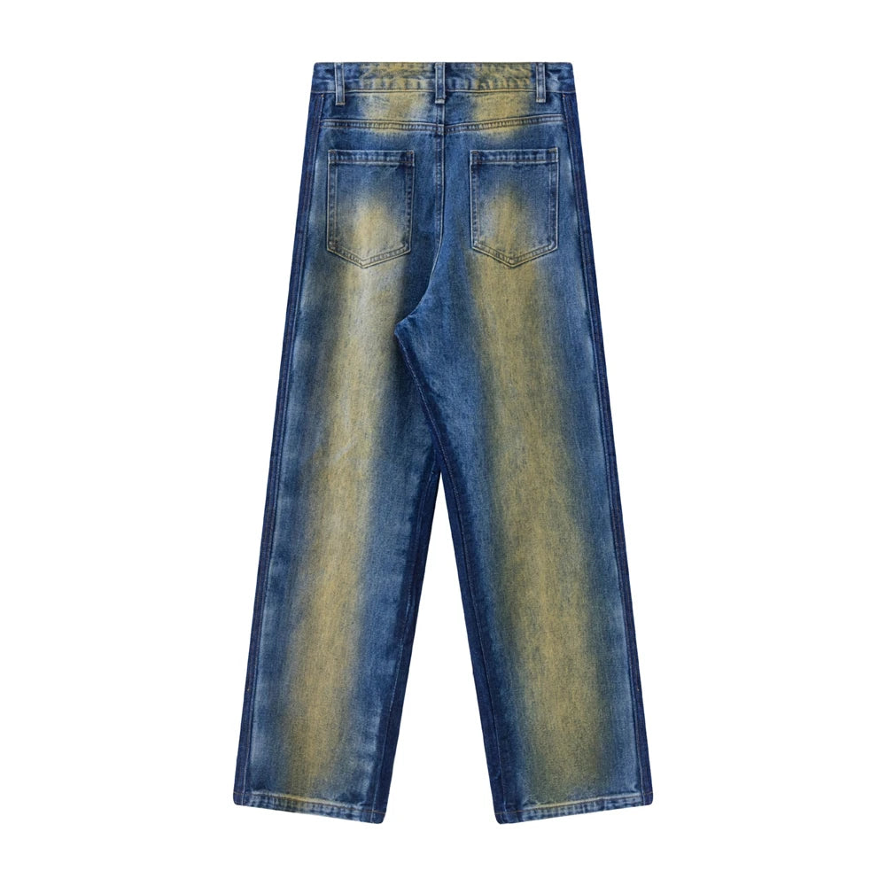 2024 hip hop ripped jeans y2k american style destroyed hole baggy denim pants wash vintage retro jean hipster unique jeans style 5475