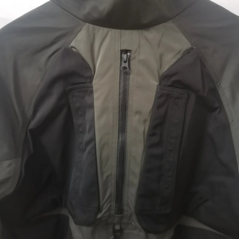 New 2023 Mens Undermycar Armor Zipper Parkas Windproof Hhooded Jacket Tatting Multiple pockets outdoor Wear size M L XL #490