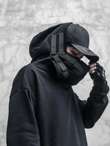 Y2K barcode glitch featuring hip hop hoodies pullover hooded sweatshirts harajuku gothic streetwear skateboard new casual long sleeve loose tops men hoodies