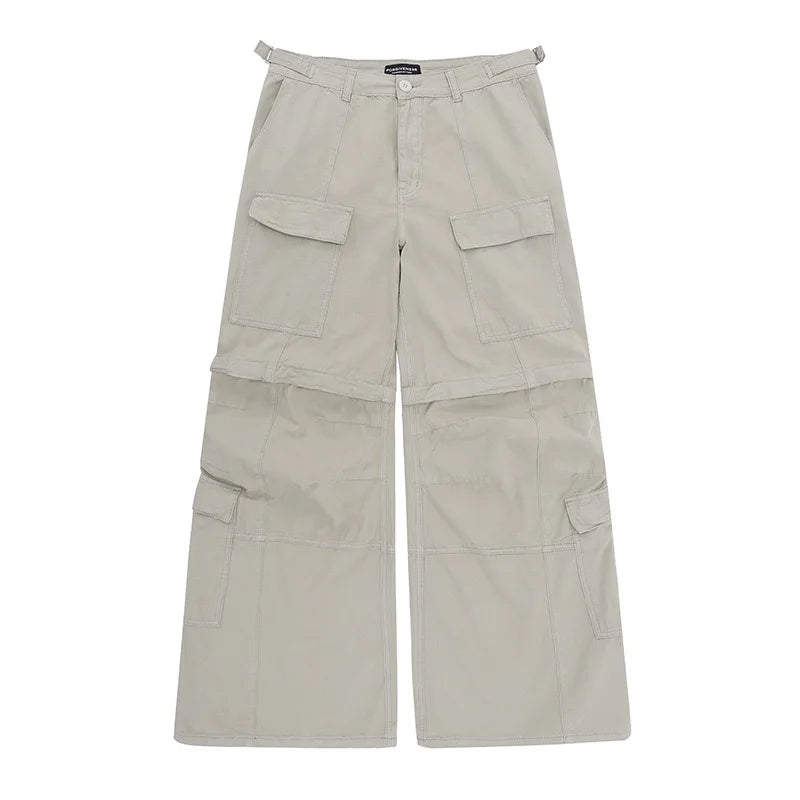 2024 autumn and winter new cargo pants multi-pocket cargos