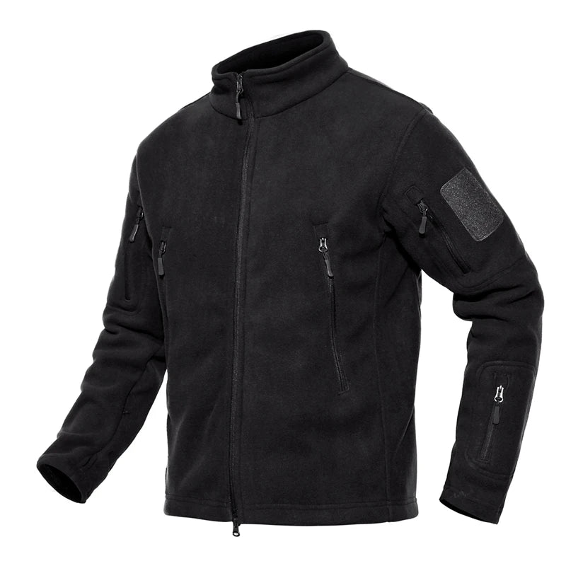 winter street style featuring rainbowtouches full zip up tactical army fleece jacket military thermal warm police work coats safari jacket outwear windbreaker design – premium quality jacket for men