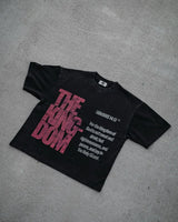 Glitchcore Vintage print – Harajuku Oversized T Shirt New Brother Fashion Pattern Lette