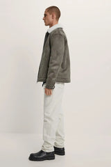 zip-up streetwear coat, 2025 outerwear trend, men's streetwear fashion, oversized urban jacket, high quality cold-weather coa