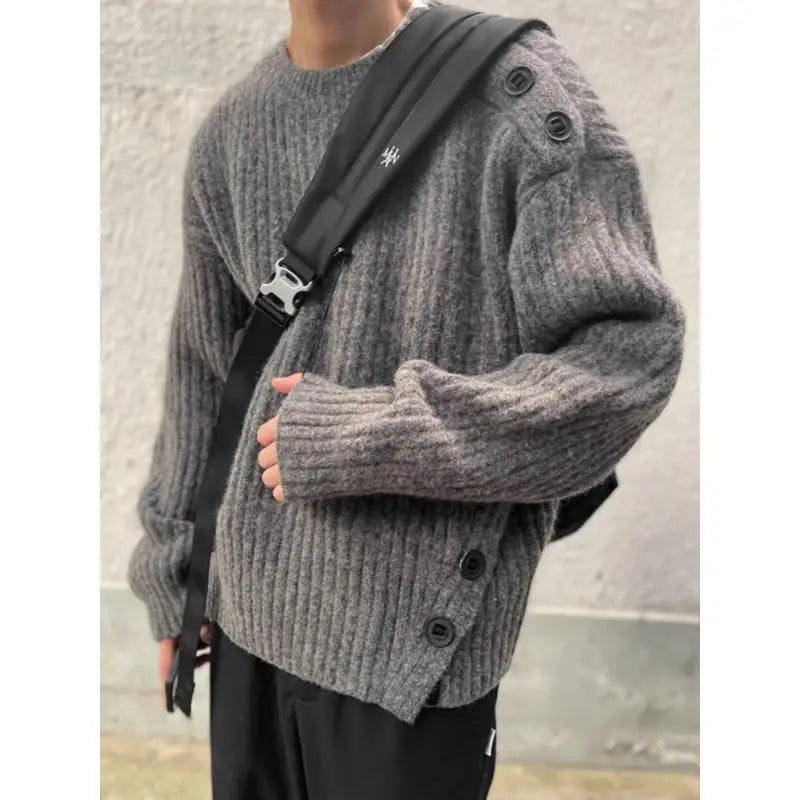 retro street knitwear, high-street look, trendy streetwear apparel for men and women