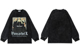 "Back 2 Back" Unisex Men Women Streetwear Graphic Sweater Daulet Apparel