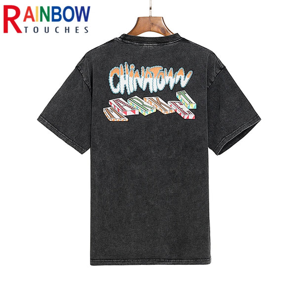 Anime Aesthetic Tee – Rainbowtouches 2022 New Brand Mens T Shirt Unisex High Stree – Urban Streetwear for Men & Women