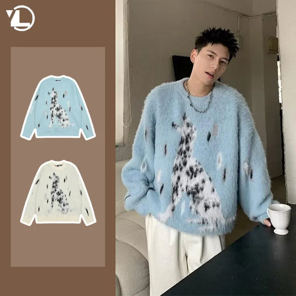 retro flame hoodie, high-street style, oversized streetwear hoodie for men, urban techwear fashion