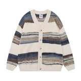 varsity flame knitwear, statement sweater, cozy knitwear for men, oversized grunge aesthetic winter top
