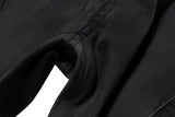retro patchwork gradient slim flared jeans floor mop wide jean pants street wear new fashionable hip hop washed vintage mens unique jeans style 2791