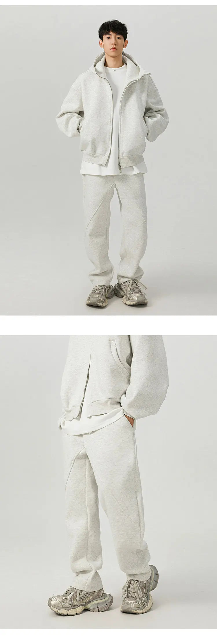 men sport sets hood coat pant streetwear loose casual hoody short sweatshirt jacket trouser women hoodie sweatpant tracksuit unique joggers style 2901