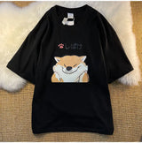 Gothic Graphic tee – Japanese New Summer Pure Cotton Cartoon Printed Short Sleeve