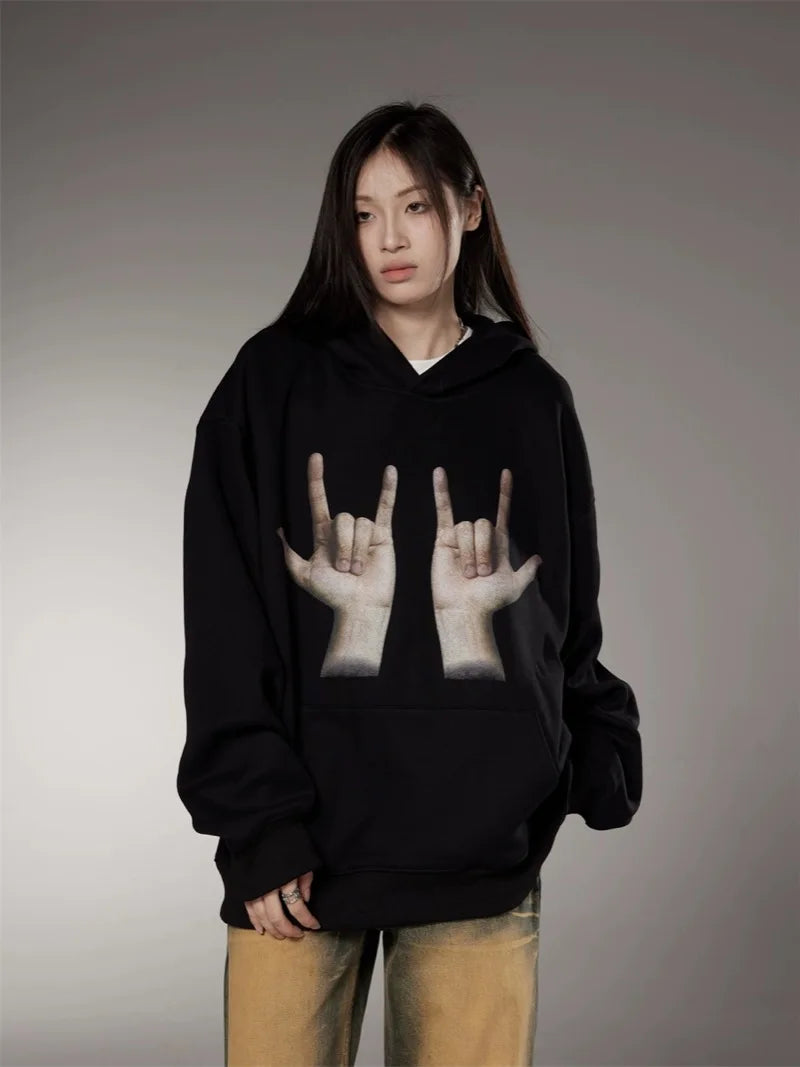 cyberpunk graphic tee featuring mens hip hop sweatshirt hoodie hand printed harajuku skateboard streetwear hooded pullover unisex casual autumn winter hoodies