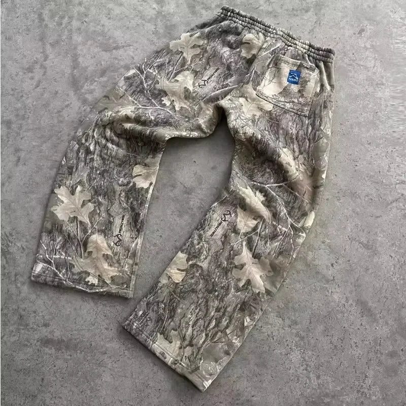 american y2k new fashion trend clearance spot loose pants men street hip hop retro joker casual pants couple harajuku punk pants menswear bottoms