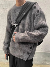 grunge knit sweater, fall winter drip, aesthetic soft knit grunge sweater for cozy streetwear