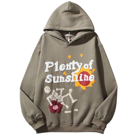 "Lots Of Sun" Graphic Unisex Streetwear Vintage Women Men Y2K Hoodie