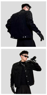 zip-up streetwear coat, 2025 outerwear trend, men's streetwear fashion, oversized urban jacket, high quality cold-weather coa
