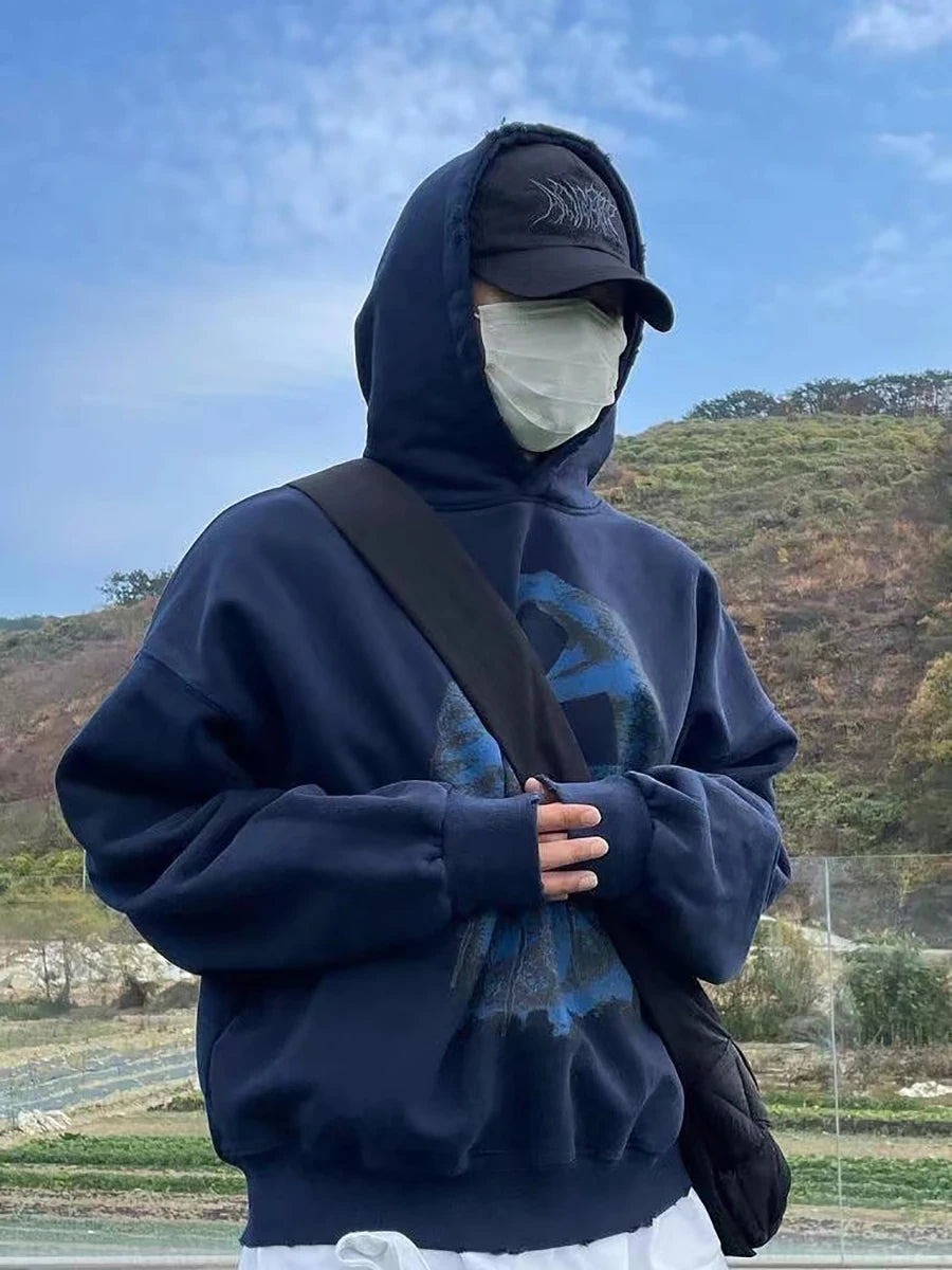 New 2023 Luxury Men Under My Car Goat Dead Snake Gentleman Hoodies Hoo