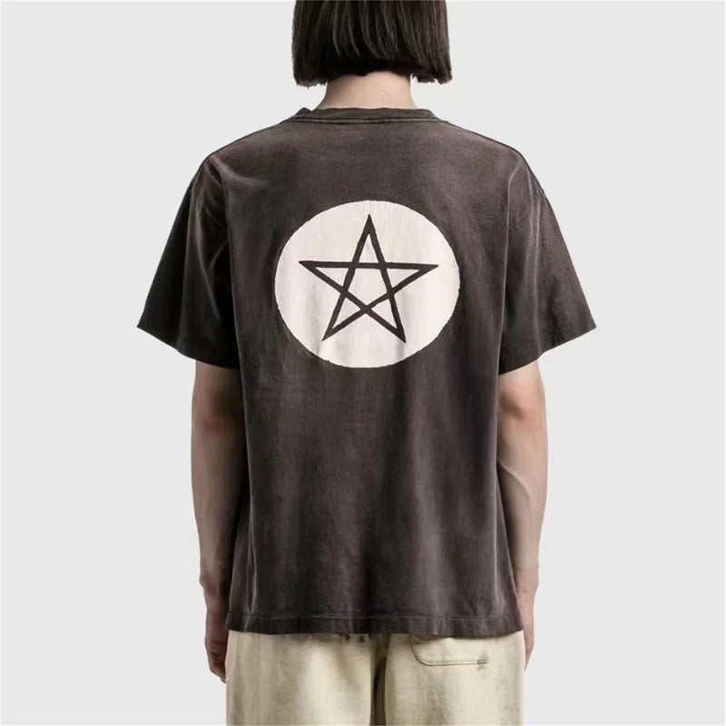 Grunge Graphic tee – New Hotselling Vintage Retro High Street Style 90S Loose Cas