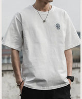 Cyberpunk Crying angel – Pure Cotton Short Sleeved T Shirt For Men New Fashion Ins Lo