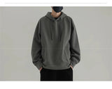 Oversized techwear hoodie with Japanese kanji print