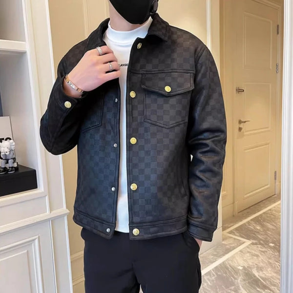 zip-up streetwear coat, 2025 outerwear trend, men's streetwear fashion, oversized urban jacket, high quality cold-weather coa