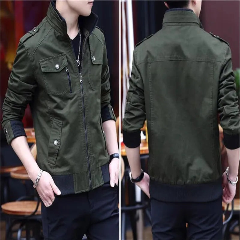 techwear zip bomber, urban fashion, for men, fall streetwear outfit, oversized style, layered fashion, modern aesthetic, graphic detail
