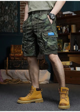 summer cargo shorts mens loose five pocket multi pocket outdoor motorcycle camouflage pants mens shorts unique cargo style 974