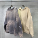 trapwear aesthetic drop featuring street wear speckled ink rubbed hooded hoodies fashion sense distressed winter coat mens and womens baggy washing clothes