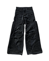 2024 new gothic retro jeans for men wide leg straight black y2k baggy jeans harajuku hip hop high waist denim pants streetwear unique jeans style 800
