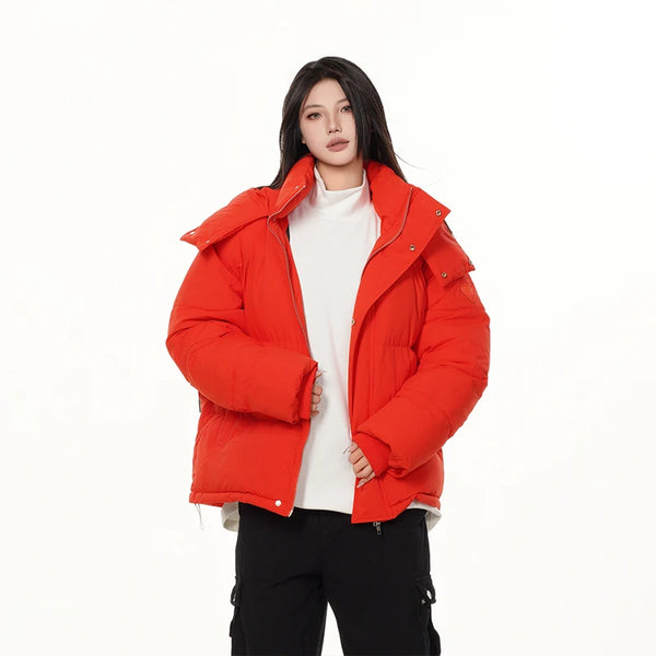 grunge winter jacket, layered citywear - trendy urban streetwear fashion for men and women