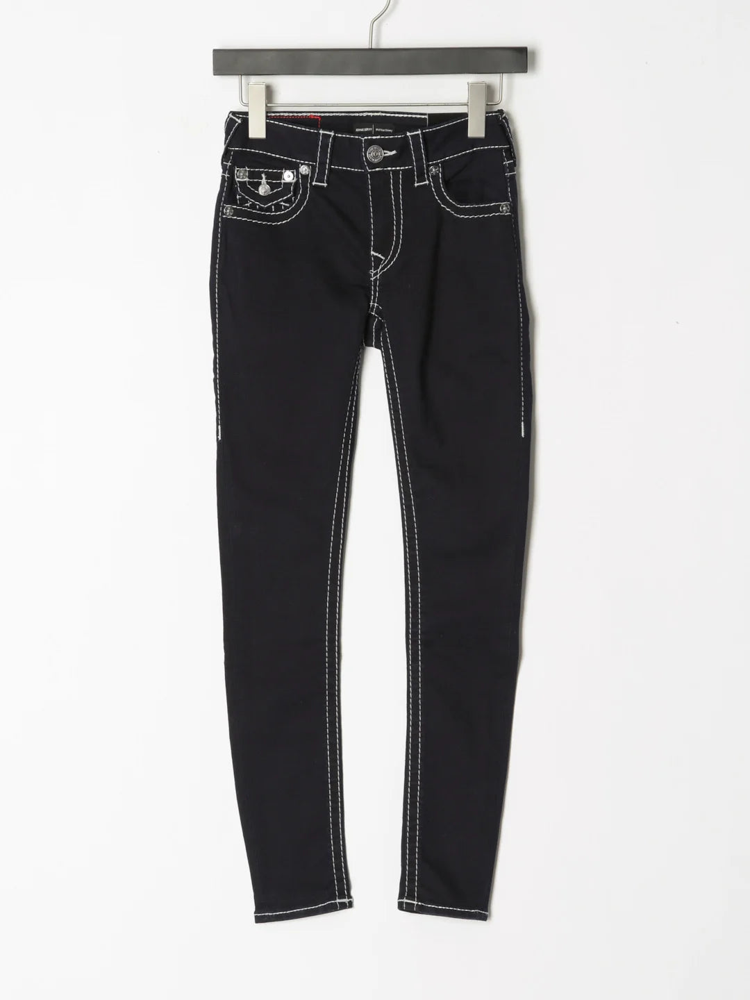 true religion vintage hip hop street leisure denim pants y2k gothic fashion embroidered straight leg wide leg jeans men clothing urban skinny jeans
