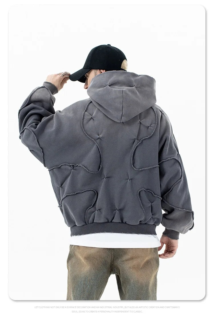 Cash flow hoodie with high-roller casino-inspired design