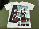 Skatercore Oversized shirt – Hip Hop Streetwear Cotton Short Sleeve Tops New Goth Style T