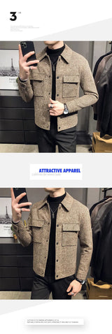 checkered bomber jacket, daily drip essential, men's streetwear fashion, oversized urban jacket, high quality cold-weather co