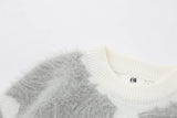 imitation mink fur antarctic velvet knit sweaters winter mens mohair knitwears oversized street wear round neck long sleeve streetwear fashion hoodie, high quality cotton pullover, unique limited edition hoodie