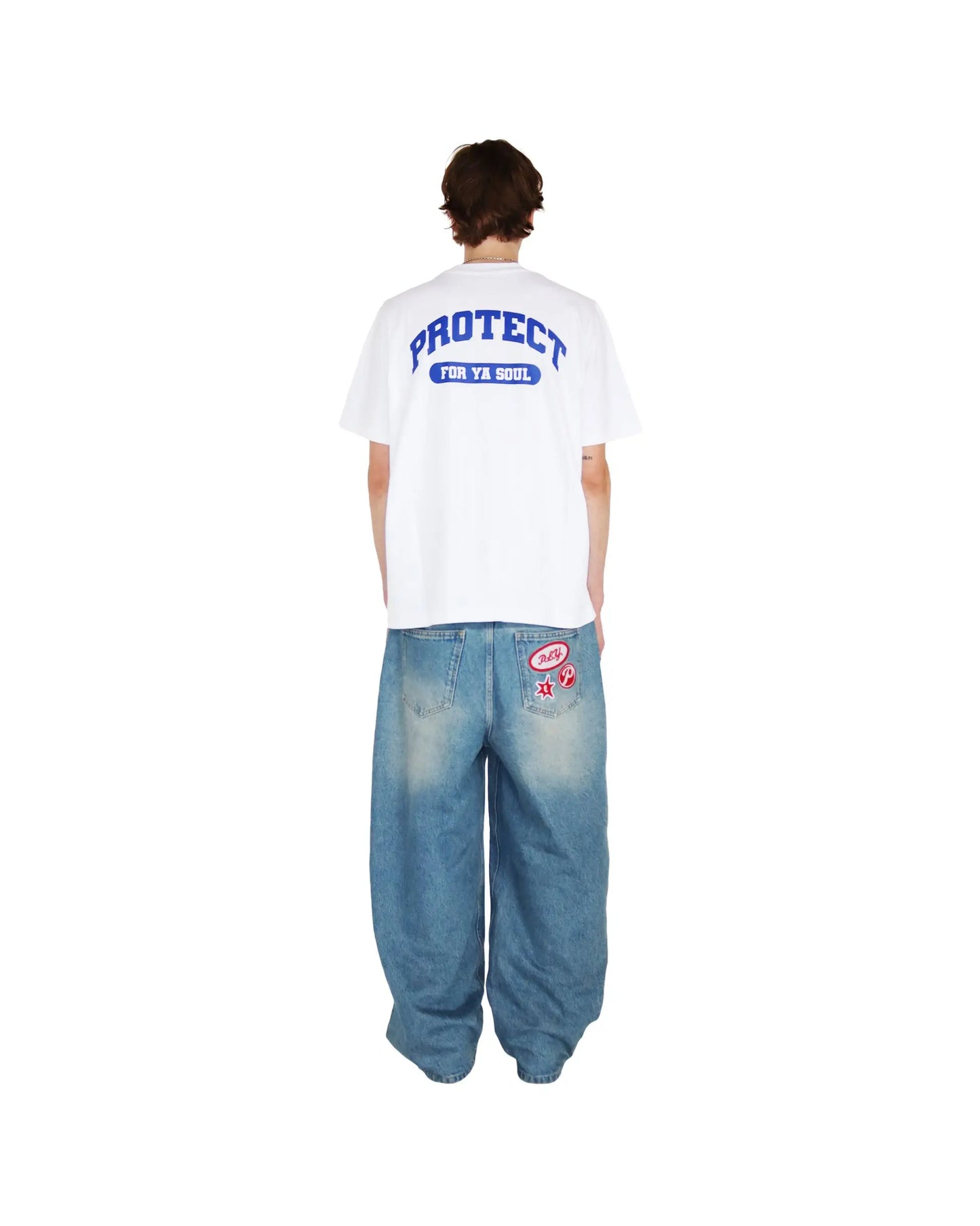 harajuku project womens low rise blue straight 2024 new wide leg pants denim jeans y2k mens vintage baggy trousers streetwear unique jeans style 4856