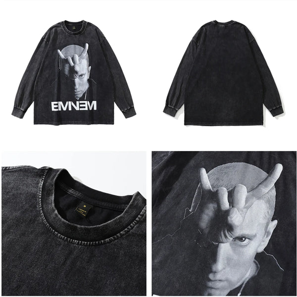 Sadcore Broken heart – Frog Drif Eminem Streetwear Vintage Clothing Casual Loose Re