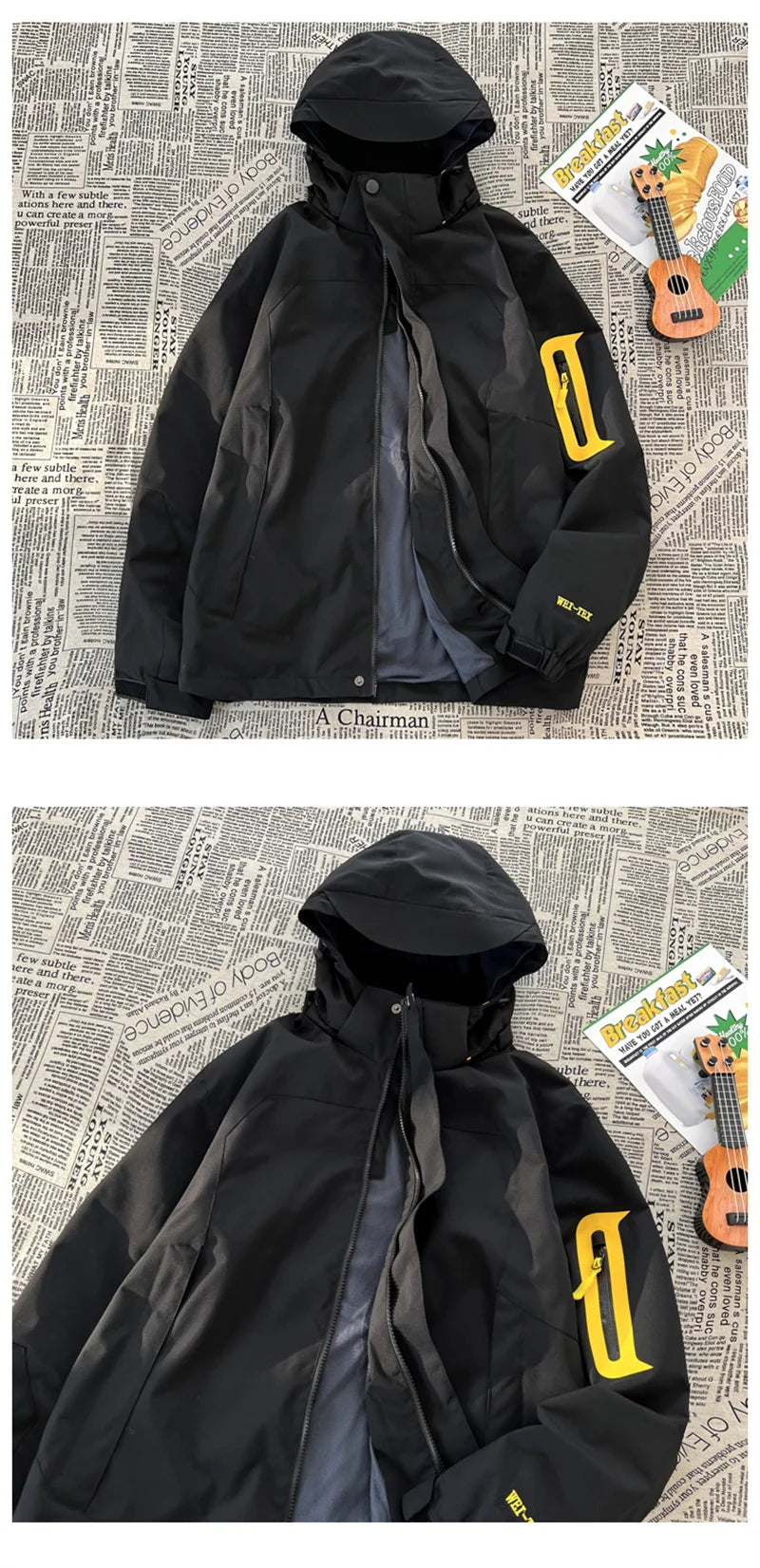 grunge oversized coat, photo-ready design, men's streetwear fashion, trendy oversized fit, urban techwear design, modern hip 