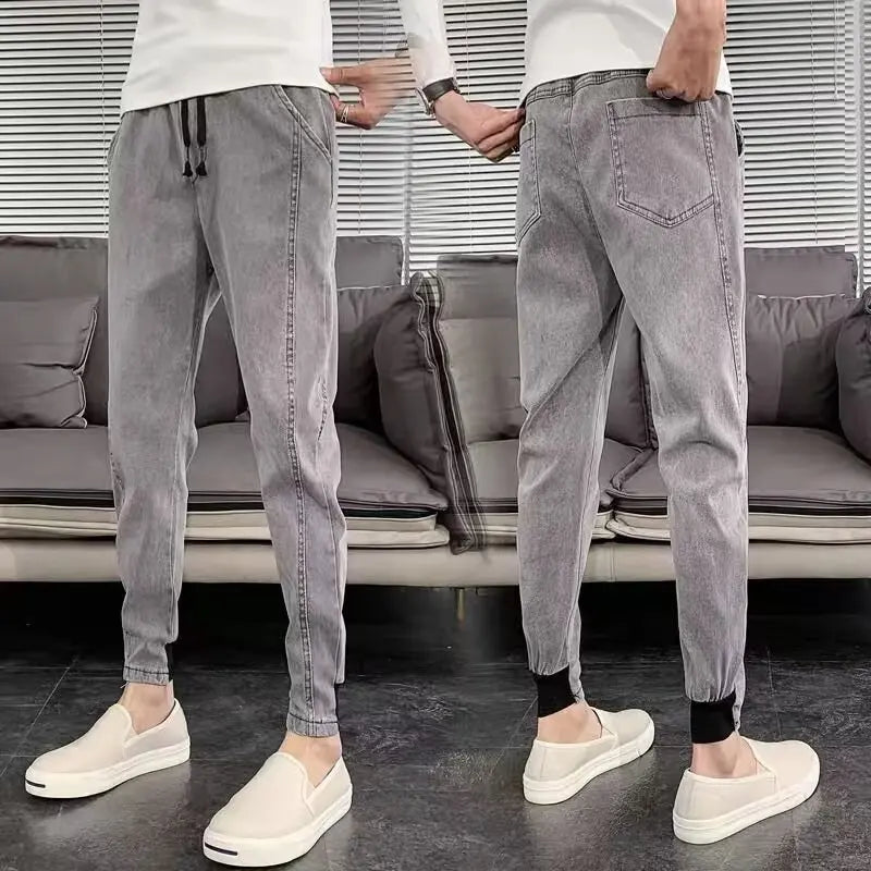 fleece men trousers korean luxury clothing streetwear slim fit cargo pants slim fit casual work wear trousers y2k 2024 autumn combat utility trousers