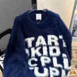 Y2K oversized hoodie with bold aesthetic graphics