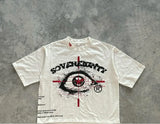 Trapwear Oversized shirt – 2024 New Y2K Street Hip Hop Gothic Punk Round Neck T Shirt W
