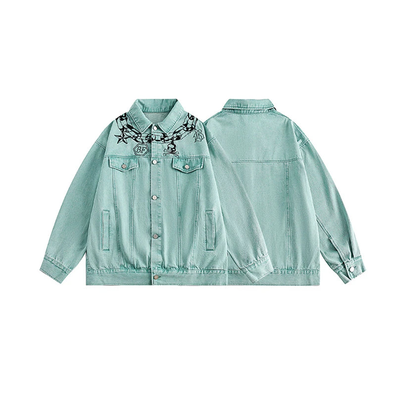 Streetwear high fashion zip-up oversized puffer minimalist