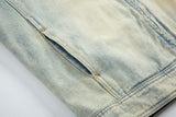 premium quality print y2k-streetwear-washed-biker-jeans-jackets-for-men-and-women-zipper-pocket-ropa-hombre-windbreaker-denim-coat-oversized style fashion 766b3f oversized unisex everyday streetwear casual fit image material hop - wear graphic high essential urban design style hip streetwear design ID f818e